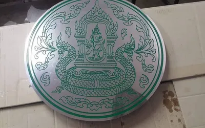 ป้ายบริษัทสแตนเลส‼️ไลน์@a009 ป้ายสแตนเลสกัดกรด รับทำป้ายทุกแบบ