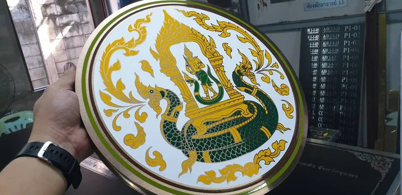 แกลลอรี่ ป้ายสแตนเลสสีทอง