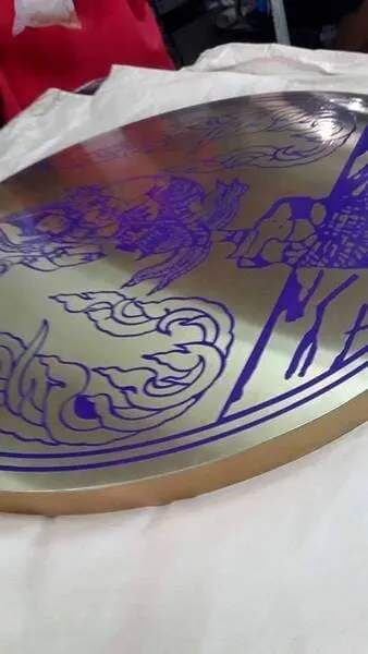 แกลลอรี่ ป้ายสแตนเลสสีทอง