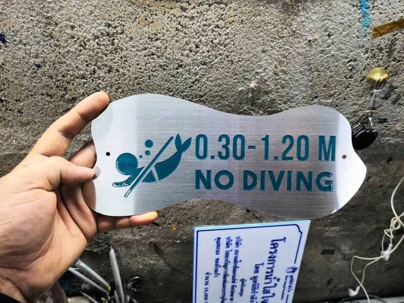 แกลลอรี่ ป้ายสแตนเลสด้าน